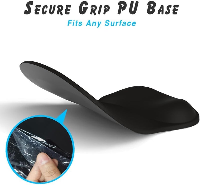DemonChest ErgoComfort Gel Wrist Rest Mouse Pad-Ergonomic Office Mousepad with Wrist Support-Non-Slip, Design Desk Accessories Mat for Home&Game Decor (08Serene Forest) - Image 5